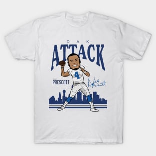 Dak Prescott Dallas Toon T-Shirt